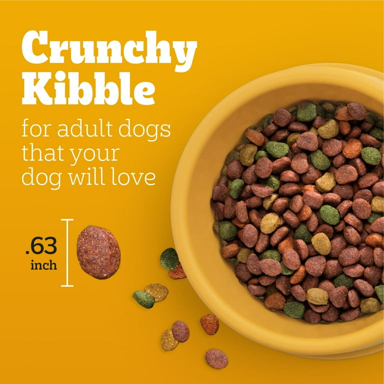 Image 7 of Pedigree Complete Nutrition Adult Dry Dog Food Grilled Steak & Vegetable Flavor Dog Kibble, 30 Lb Bonus Bag